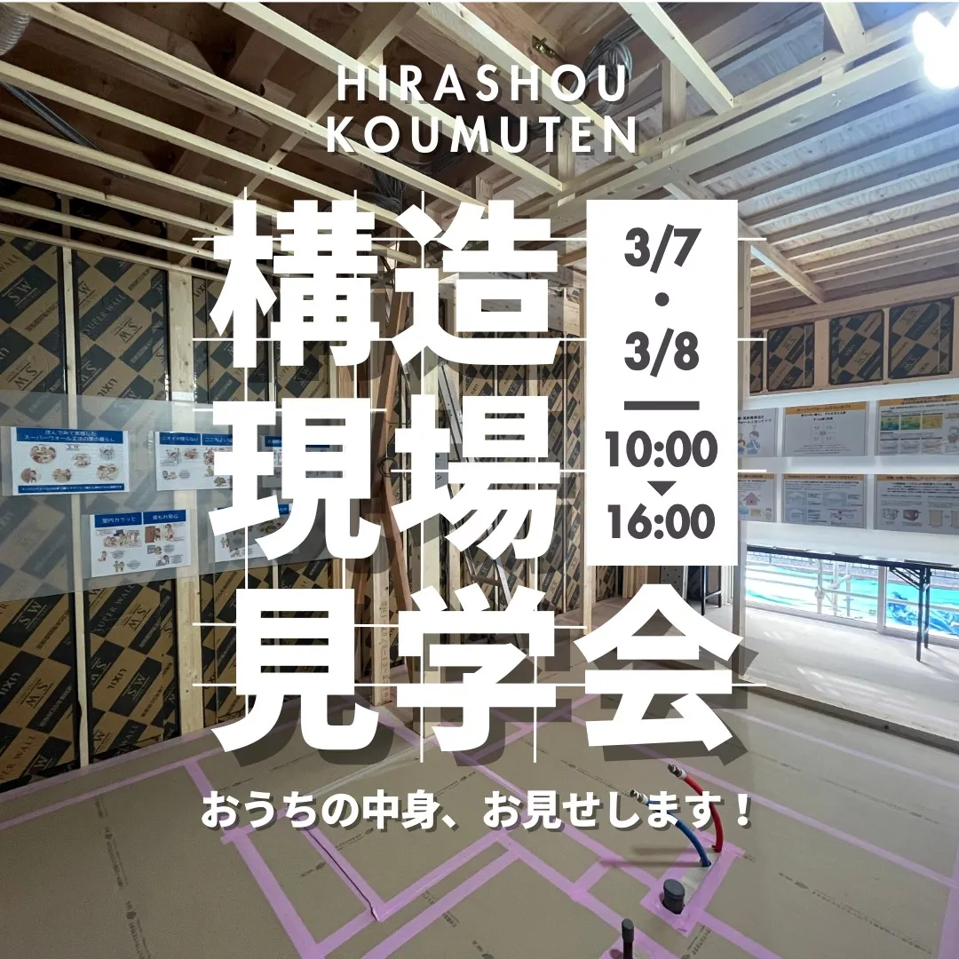 🏗 構造見学会 開催