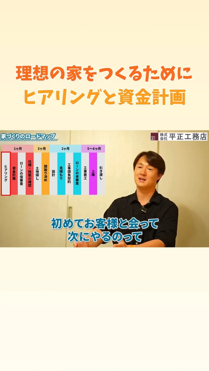 🏠 家づくりの第一歩は「ヒアリング」から！