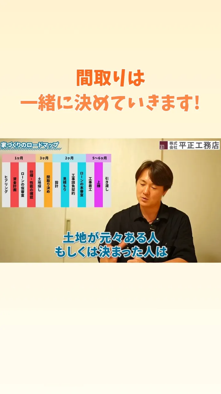 🏠 理想の家は、打ち合わせを重ねてつくっていきます。