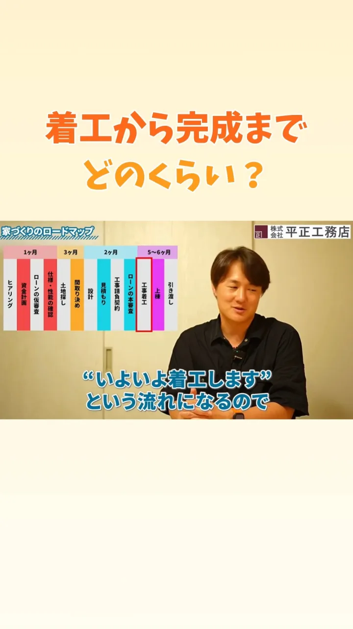 「家を建てるのって、どのくらい時間がかかるの？」🏠